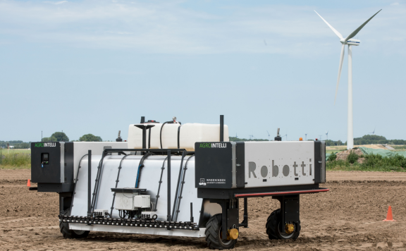 使用Robotti进行的特定植物自主喷洒