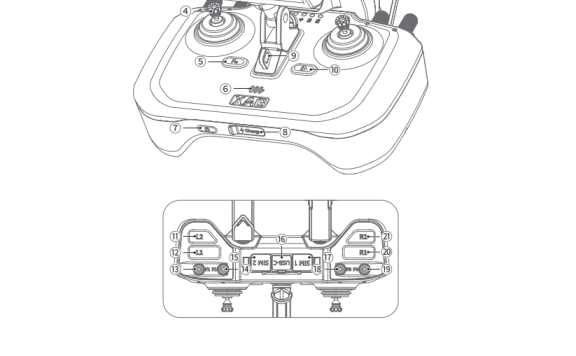 极飞 ARC3Pro 双手遥控器 使用说明