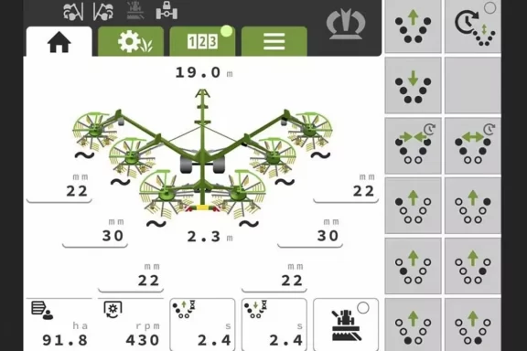 德国克罗恩公司发布现代化ISOBUS控制视角