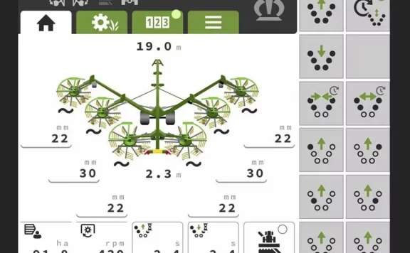 德国克罗恩公司发布现代化ISOBUS控制视角